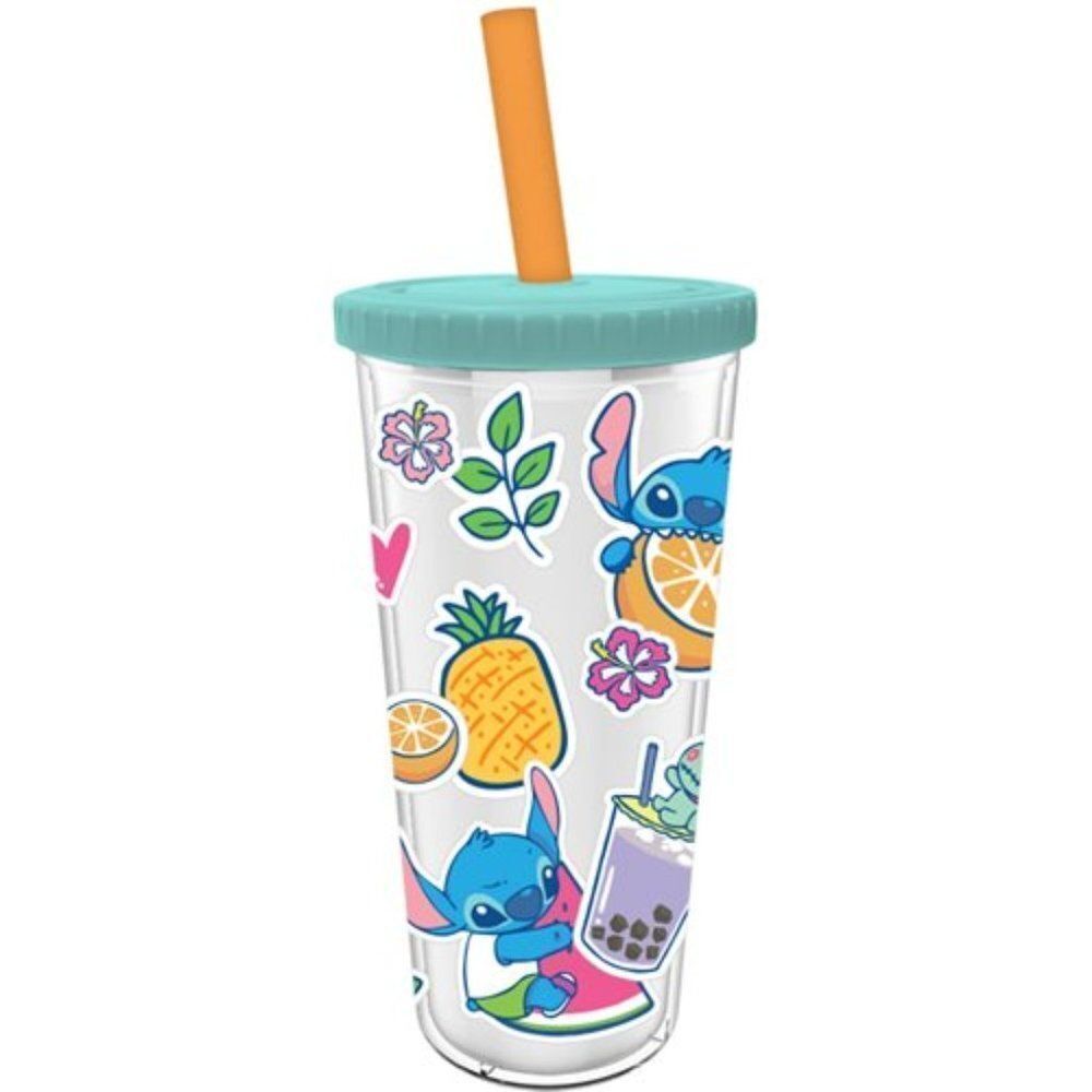 New Boba‎ Stitch and Fruit Tumbler 24oz